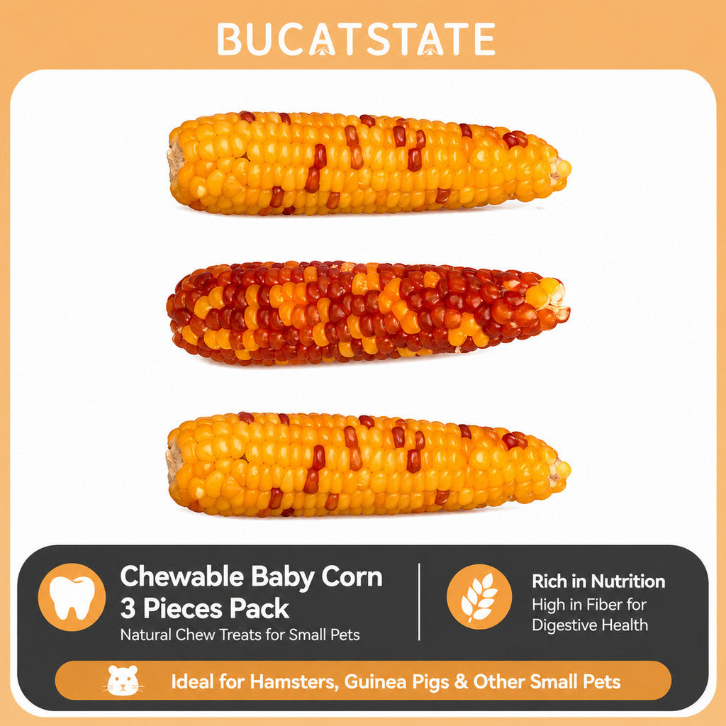 BUCATSTATE Premium Hamster Treats & Supplements Collection