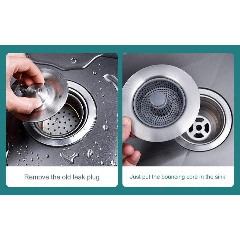 Stainless Steel Kitchen Sink Drainage Filter / Quick Drainage / Anit-Clogging / Anti-Odor
