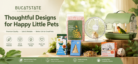Bucatstate Essentials for Your Hamster 🐹