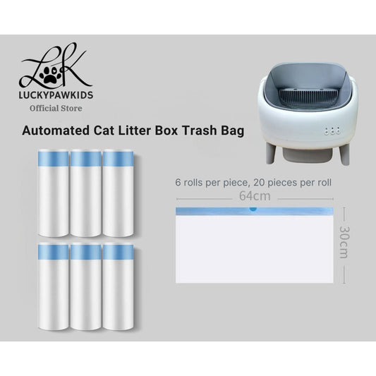Trash Bag For Open-Top Automatic Cat Litter Box 64cm*30cm