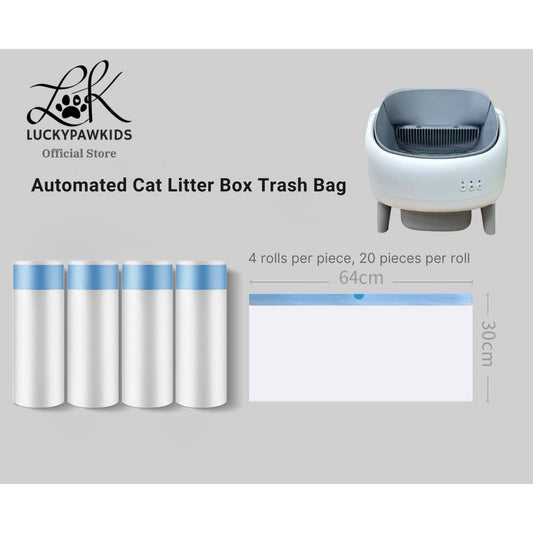 Trash Bag For Open-Top Automatic Cat Litter Box 64cm*30cm