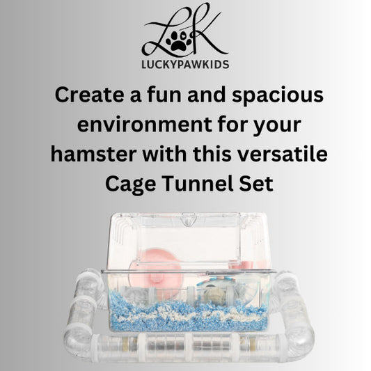 Hamster Cage Tunnel Set, designed to provide hours of fun, exploration for your small pet