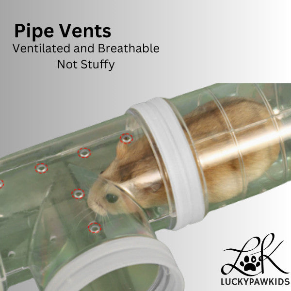 Hamster Cage Tunnel Set, designed to provide hours of fun, exploration for your small pet