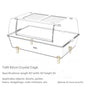 它适 Tafit Acrylic Transparent Crystal Cage For Hamster and Other Small Pets 62cm / 75cm / 88cm