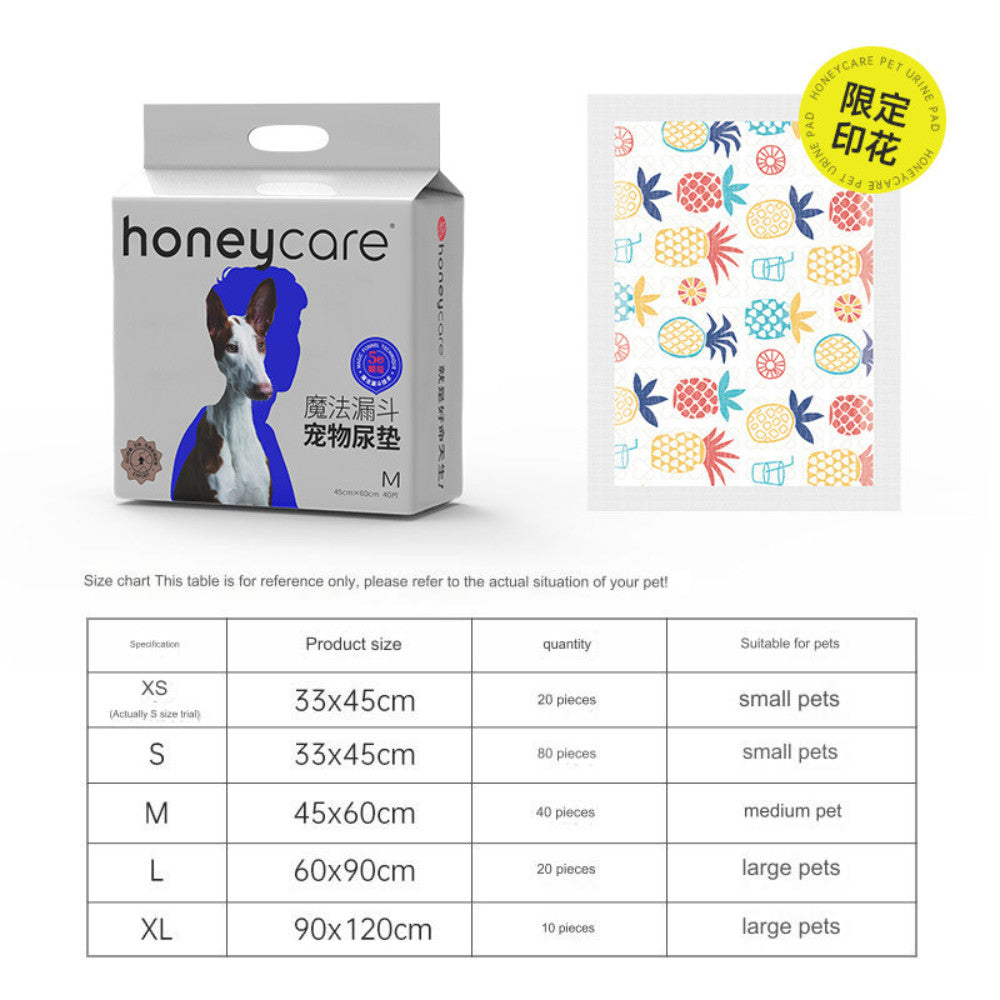 HONEYCARE PEE PAD / Dog Training Pee Pad / Pets / Urine Pad / Premium Grade/Luckypawkids
