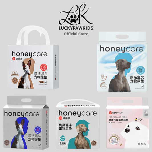 HONEYCARE PEE PAD / Dog Training Pee Pad / Pets / Urine Pad / Premium Grade/Luckypawkids