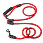 Diagonal Running Traction Rope Hands-Free One-To-Two Double-Ended Dog Rope Dog Chain Dog Leashes