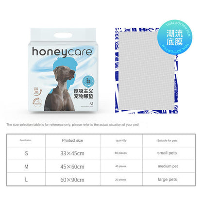 HONEYCARE PEE PAD / Dog Training Pee Pad / Pets / Urine Pad / Premium Grade/Luckypawkids