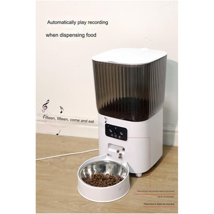 5L Smart Feeder Pet Intelligent Automatic APP WiFi Remote Voice Video Feeding Machine