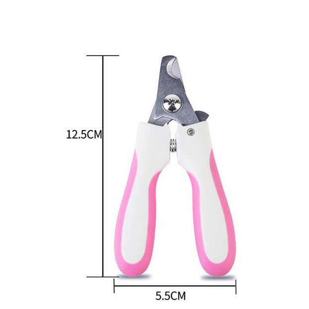 Pet Nail Scissors Cat Nail Clippers for Kittens and Dogs Pet Cleaning Stainless Steel Nail Scissors