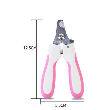 Pet Nail Scissors Cat Nail Clippers for Kittens and Dogs Pet Cleaning Stainless Steel Nail Scissors