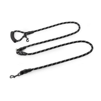 Diagonal Running Traction Rope Hands-Free One-To-Two Double-Ended Dog Rope Dog Chain Dog Leashes