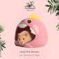 Hamster Ceramic Hideout for Dwarf Nest Syrian House Chinchilla Habitats Small Pet Cute Large & Small Hideout