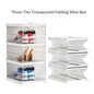 Foldable Shoe Box Transparent Display Box / Storage Box