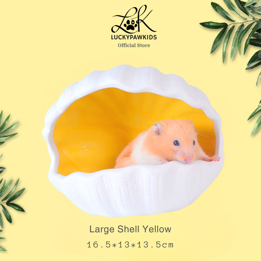 Hamster Ceramic Hideout for Dwarf Nest Syrian House Chinchilla Habitats Small Pet Cute Large & Small Hideout