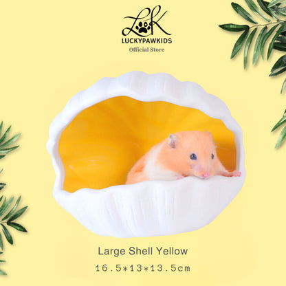 Hamster Ceramic Hideout for Dwarf Nest Syrian House Chinchilla Habitats Small Pet Cute Large & Small Hideout