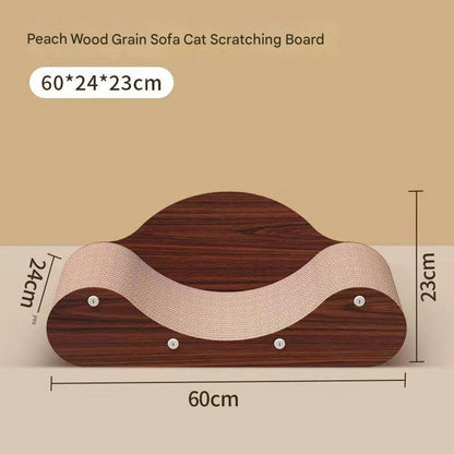 Cat Scratching Board, Cat Sofa, Wear-Resistant Corrugated Paper, Scratch-Resistant Cat Claw Board, Extra large