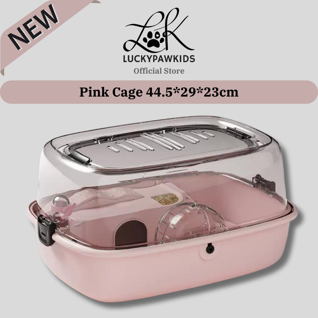 Hamster Cage 35.5cm / 44.5cm Secure, and Stylish Habitat for Happy Hamsters