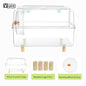 Yee Transparent Crystal Hamster Cage 50.5x30x30cm