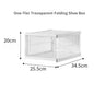 Foldable Shoe Box Transparent Display Box / Storage Box