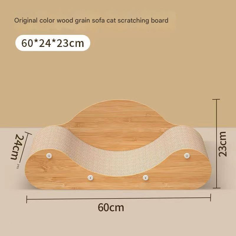 Cat Scratching Board, Cat Sofa, Wear-Resistant Corrugated Paper, Scratch-Resistant Cat Claw Board, Extra large
