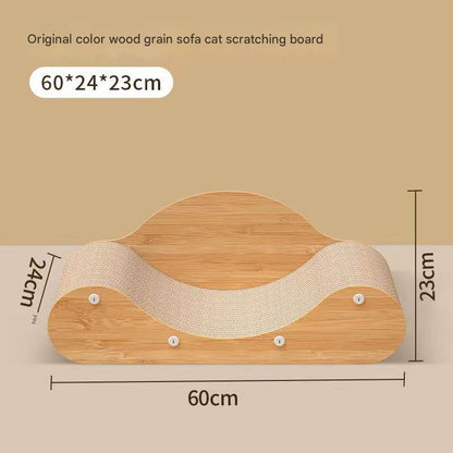 Cat Scratching Board, Cat Sofa, Wear-Resistant Corrugated Paper, Scratch-Resistant Cat Claw Board, Extra large