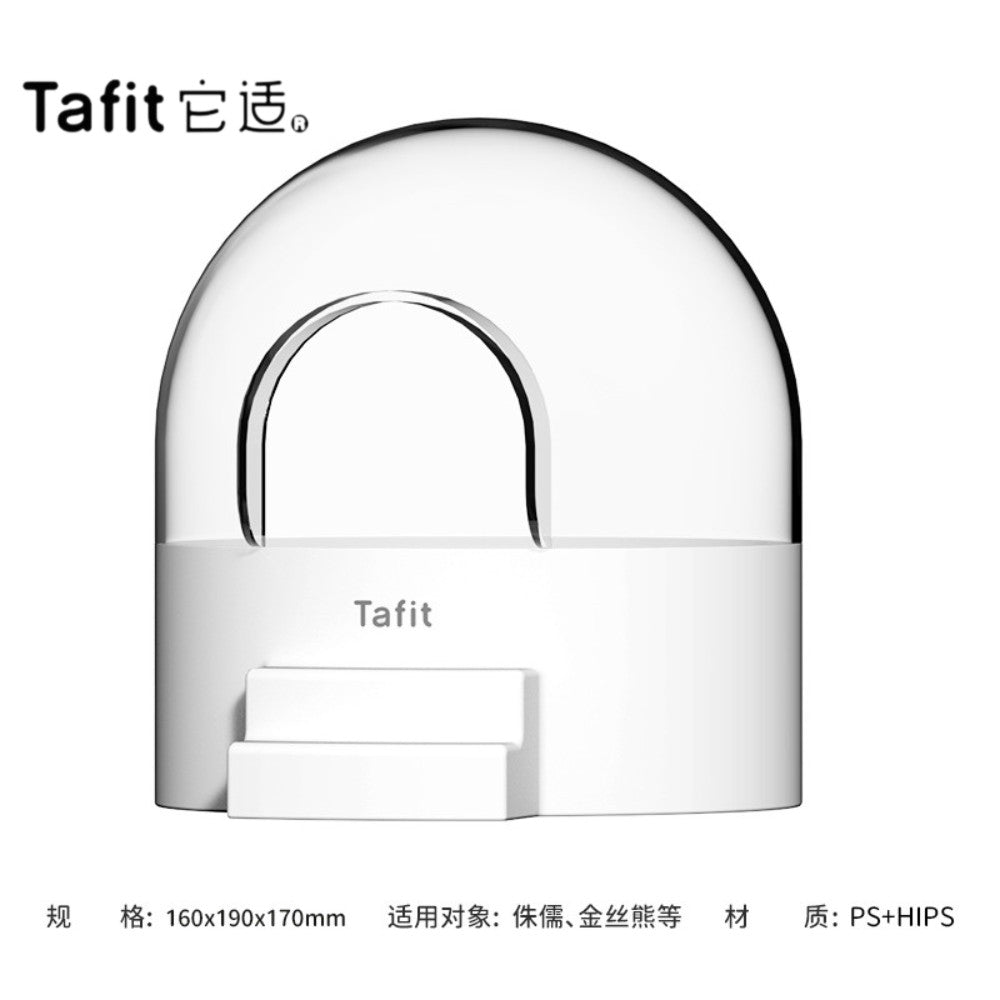 Tafit Hamster Transparent Crystal Hamster Accessories House, Hideout, Platform, Ladder, Water Bottle, Toilet,  Food Bowl