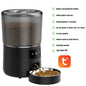 Automatic Pet Cat, Dog Feeder 4L Tuya APP Remote WIFI Smart Pet Feeder Distribution Does Not Get Food Stuck