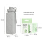 Foldable Water Bottle 350ml - 600ml Collapsible Retractable Travel Gym Sport Kids  Silicone Bottle Portable Outdoor