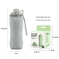 Foldable Water Bottle 350ml - 600ml Collapsible Retractable Travel Gym Sport Kids  Silicone Bottle Portable Outdoor