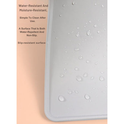 Silicone Pet Feeding Mat For Dog Cat Waterproof Non-Slip Bowl Mat Pet Feeding Placemat Easy Washing Luckypawkids
