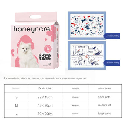 Honeycare / Honey Care Fragrance Pet Training Pad Dog Pee Pad