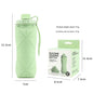 Foldable Water Bottle 350ml - 600ml Collapsible Retractable Travel Gym Sport Kids  Silicone Bottle Portable Outdoor