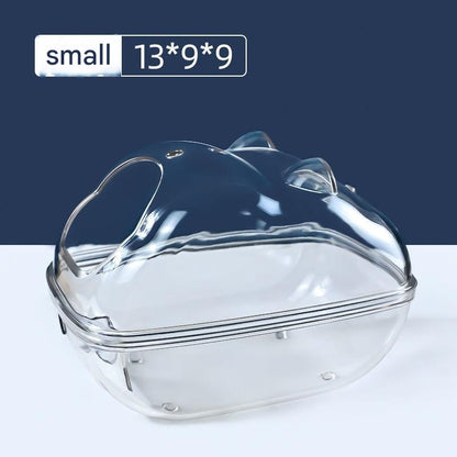 Large Hamster Toilet / Small Hamster Bathroom / Transparent Toilet For Syrian