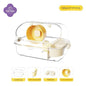 Tail Tale Hamster Crystal Cage Transparent  47*31*27cm