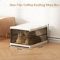 Foldable Shoe Box Transparent Display Box / Storage Box
