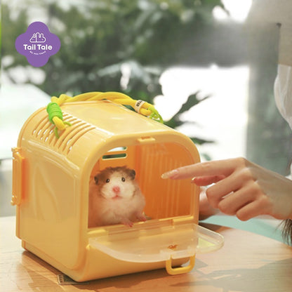 Tail Tale Hamster Carrier Cage 18.3*18.3*17cm