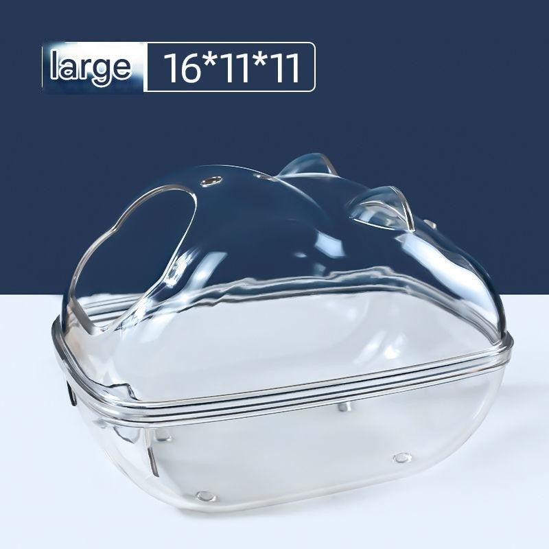 Large Hamster Toilet / Small Hamster Bathroom / Transparent Toilet For Syrian