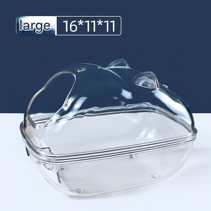 Large Hamster Toilet / Small Hamster Bathroom / Transparent Toilet For Syrian