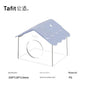 Tafit Hamster Transparent Crystal Hamster Accessories House, Hideout, Platform, Ladder, Water Bottle, Toilet,  Food Bowl