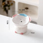 Ceramic Pet Bowl For Dog Cat With Cute Animals Design Feeders Bowls High Quality For Your Lovely Fur Kids