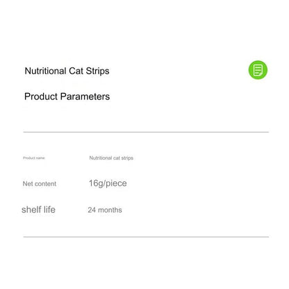 NEW Packaging High Quality Premium Ishtar Nutritious Cat Strips 6 in 1 Bag / Cat Treat / Cat Food / Cat Snacks /Wet Food