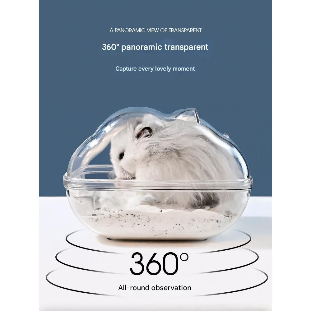 Large Hamster Toilet / Small Hamster Bathroom / Transparent Toilet For Syrian