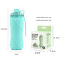 Foldable Water Bottle 350ml - 600ml Collapsible Retractable Travel Gym Sport Kids  Silicone Bottle Portable Outdoor