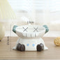 Ceramic Bowls For Cat and Dog Kaws Design Trendy Pet Bowl