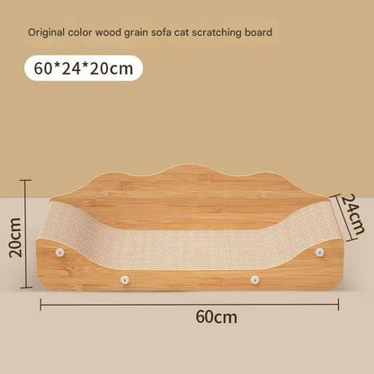 Cat Scratching Board, Cat Sofa, Wear-Resistant Corrugated Paper, Scratch-Resistant Cat Claw Board, Extra large