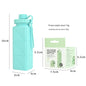 Foldable Water Bottle 350ml - 600ml Collapsible Retractable Travel Gym Sport Kids  Silicone Bottle Portable Outdoor