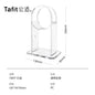 Tafit Hamster Transparent Crystal Hamster Accessories House, Hideout, Platform, Ladder, Water Bottle, Toilet,  Food Bowl
