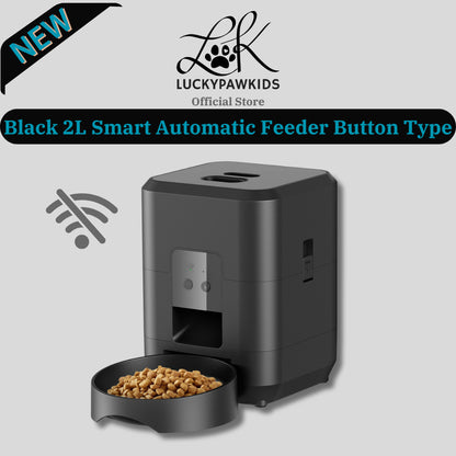 2L Auto Pet Smart Cat Feeder Cat Timed Quantitative Remote Automatic APP Feeder Cat Food Dog Food Smart Feeding Machine