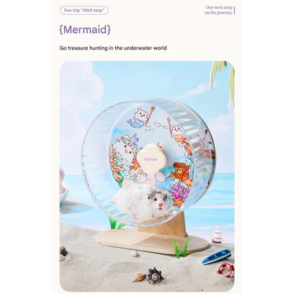 Tail Tale Hamster Silent Running Wheel 26cm